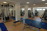 Fitnessrum i Holiday Beach Budapest Wellnesshotell